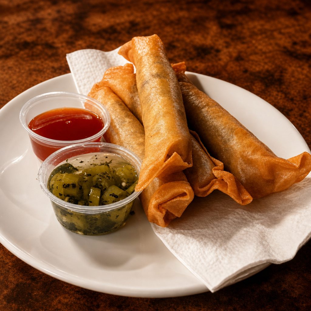 Fried Lumpia Bihon (10 pcs.).