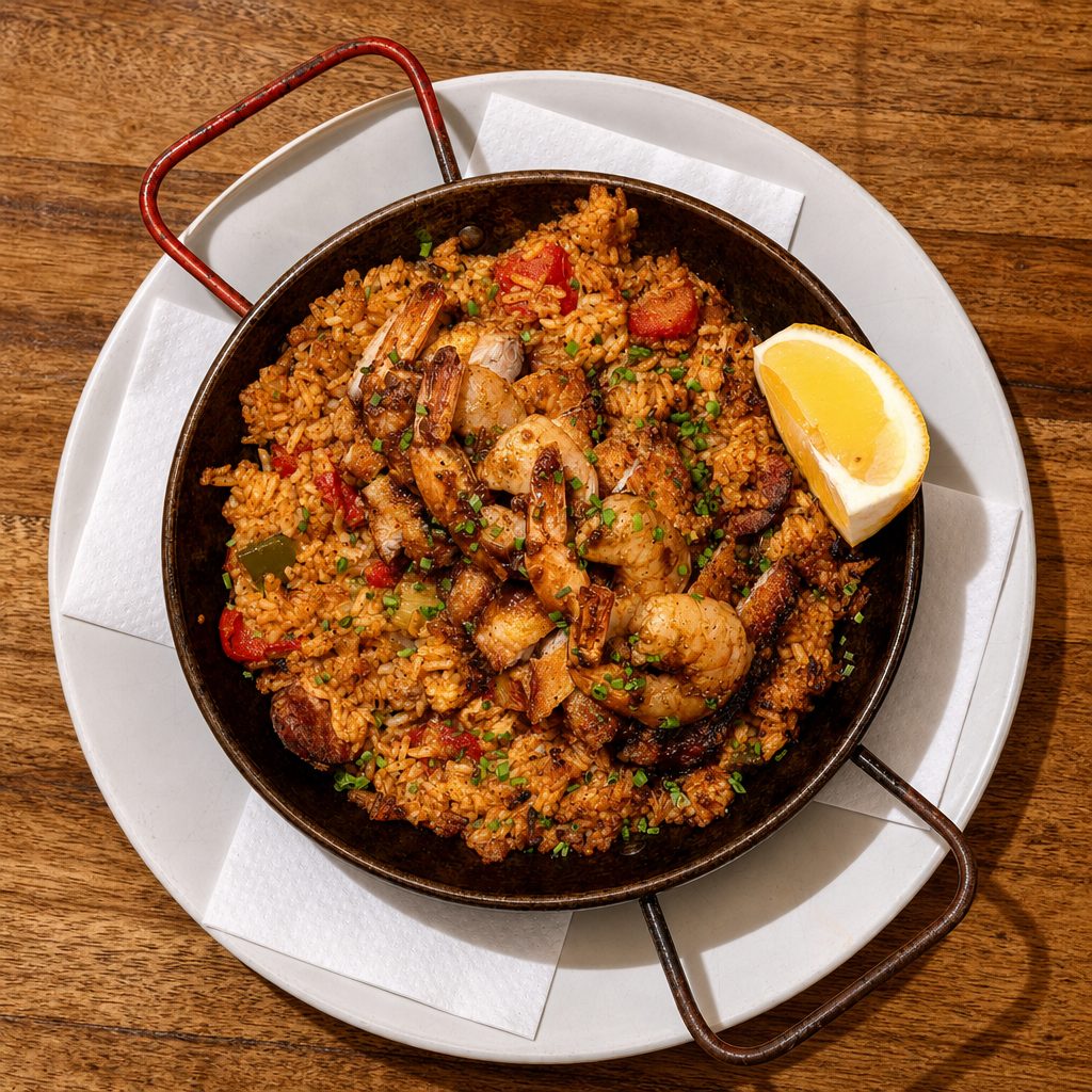 Jambalaya Surf & Turf.