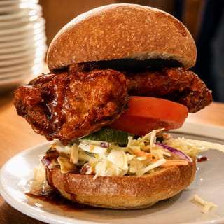 SpiSeattle Chicken Sandwich (mild-moderate Seattle spicy)