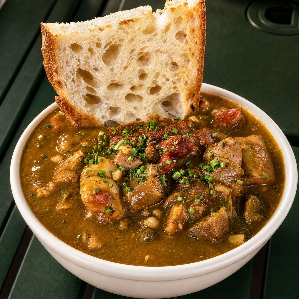 Gangster Gumbo (16 oz.).