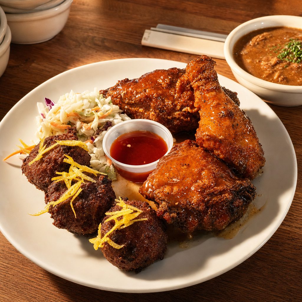 Southern Combo Plate - Awesome Original.