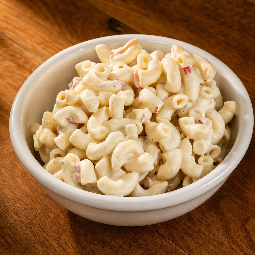 Side Island Mac Salad (8 oz.) (veg).