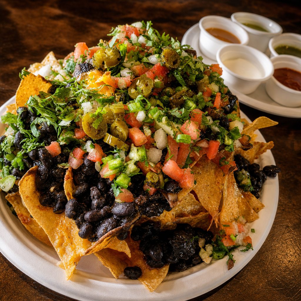 Hooligan Nachos (gf/veg).