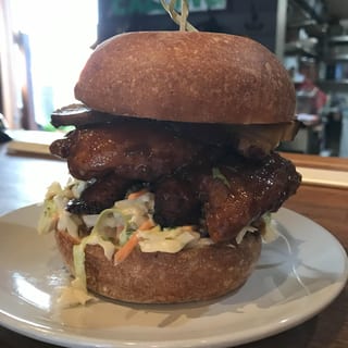 Caribbean Jerk Chicken Sandwich (bold-spicy)