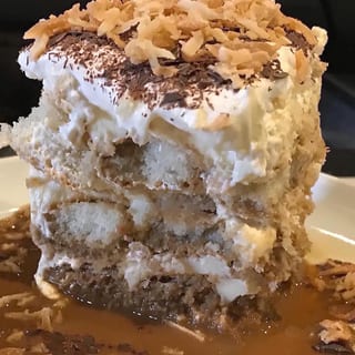 Coconut Tiramisu (veg)